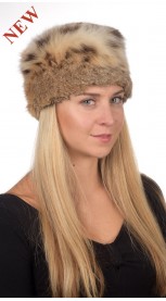 Authentic Lynx fur hat